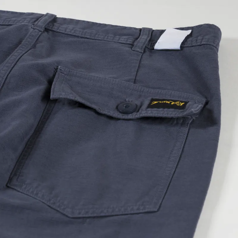 Stan Ray Fat Pant Navy Sateen-3