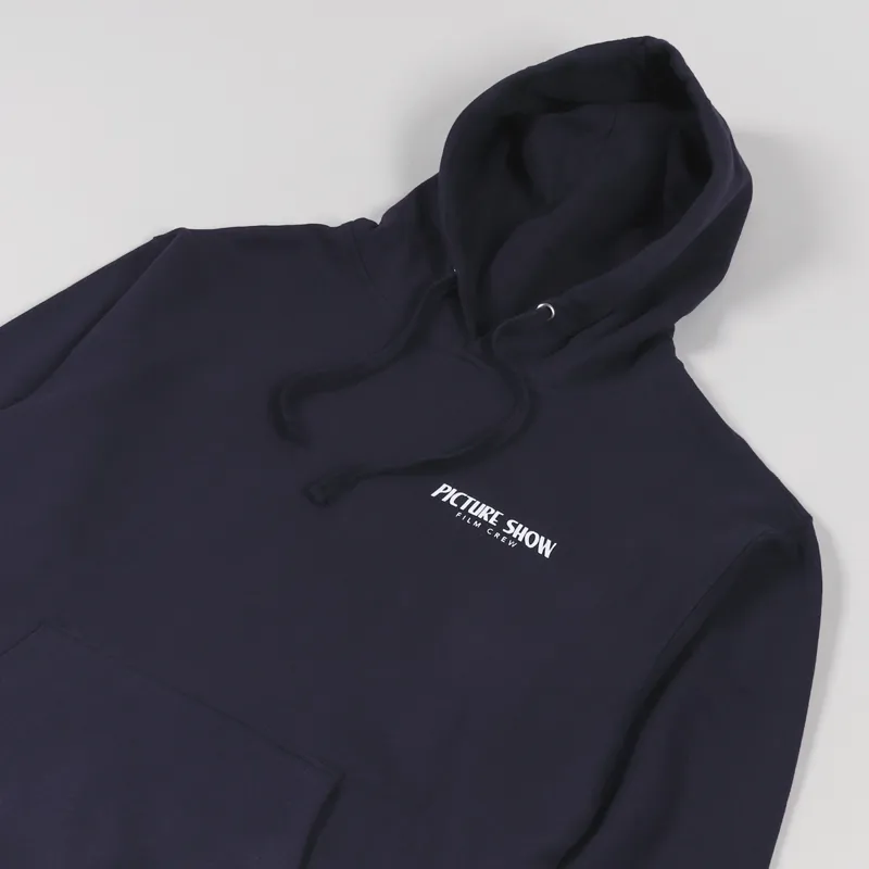 Picture Show Film Crew Pullover Hoodie Navy-3