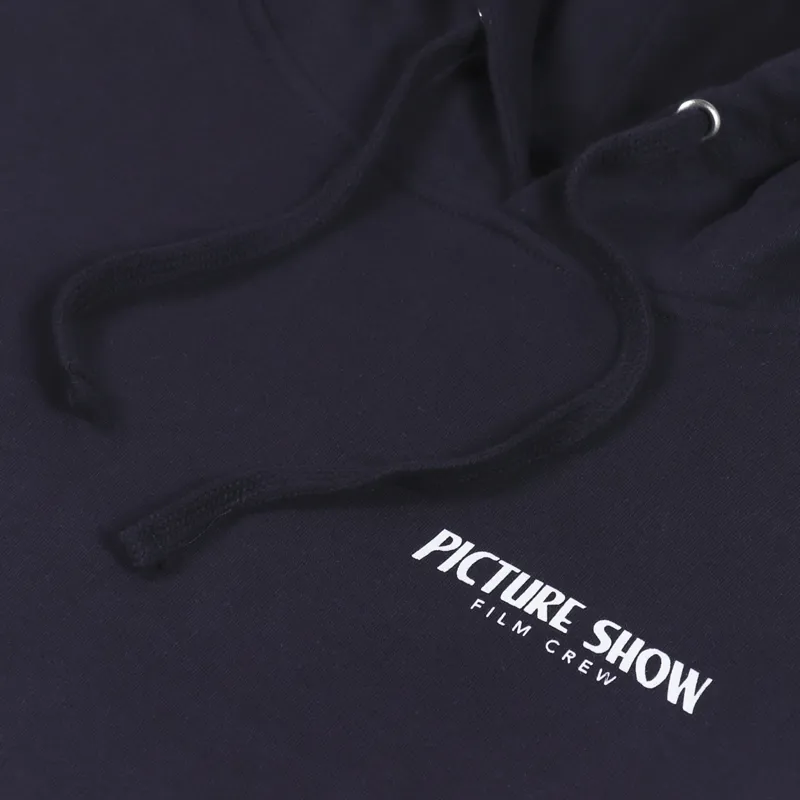 Picture Show Film Crew Pullover Hoodie Navy-5