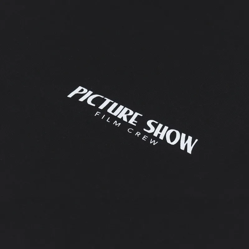 Picture Show Film Crew T Shirt Black-5