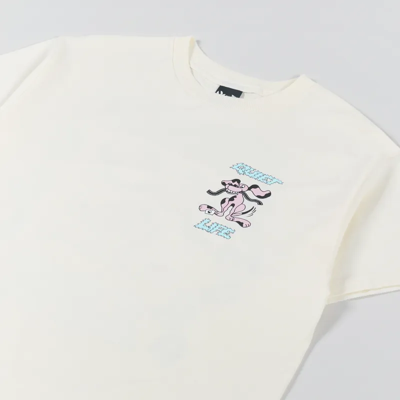 The Quiet Life Film Dog T Shirt Cream-3