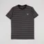 Fred Perry Fine Stripe T Shirt Hunting Green