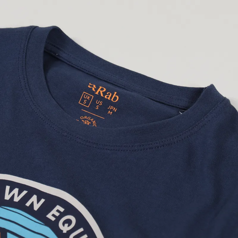 Rab Stance 3 Peaks T Shirt Deep Ink-4