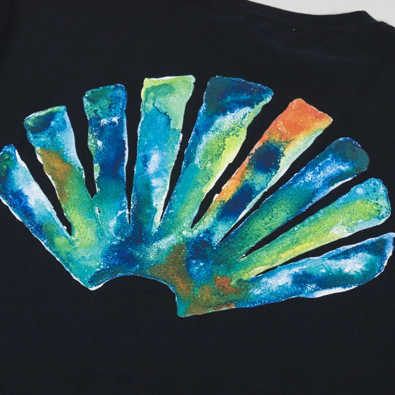 New Amsterdam Surf Association Fishnet T Shirt Black-4