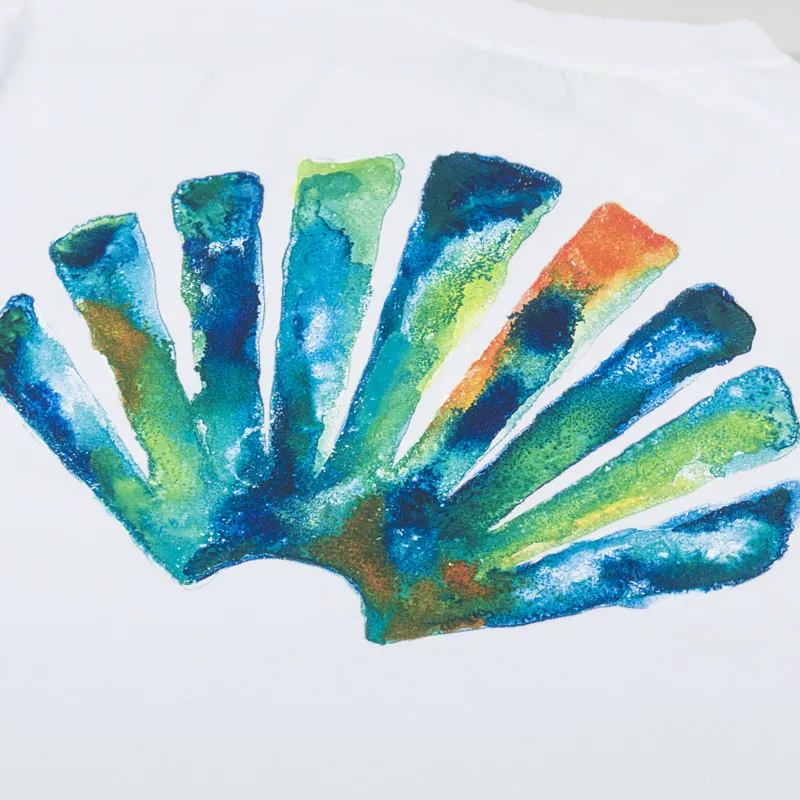 New Amsterdam Surf Association Fishnet T Shirt White-5