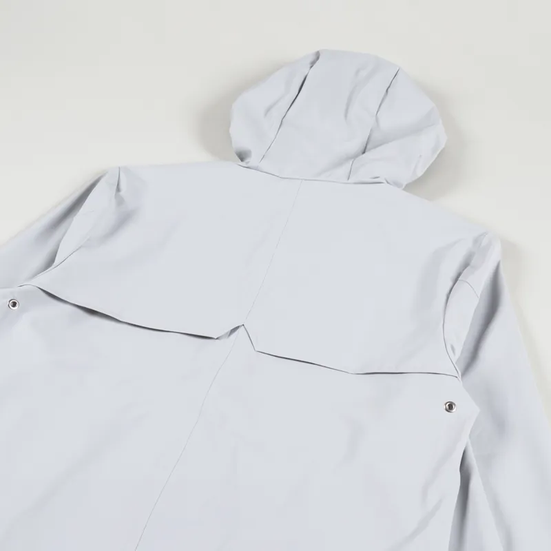 Rains Womens Waterproof Fishtail Jacket Ash Grey