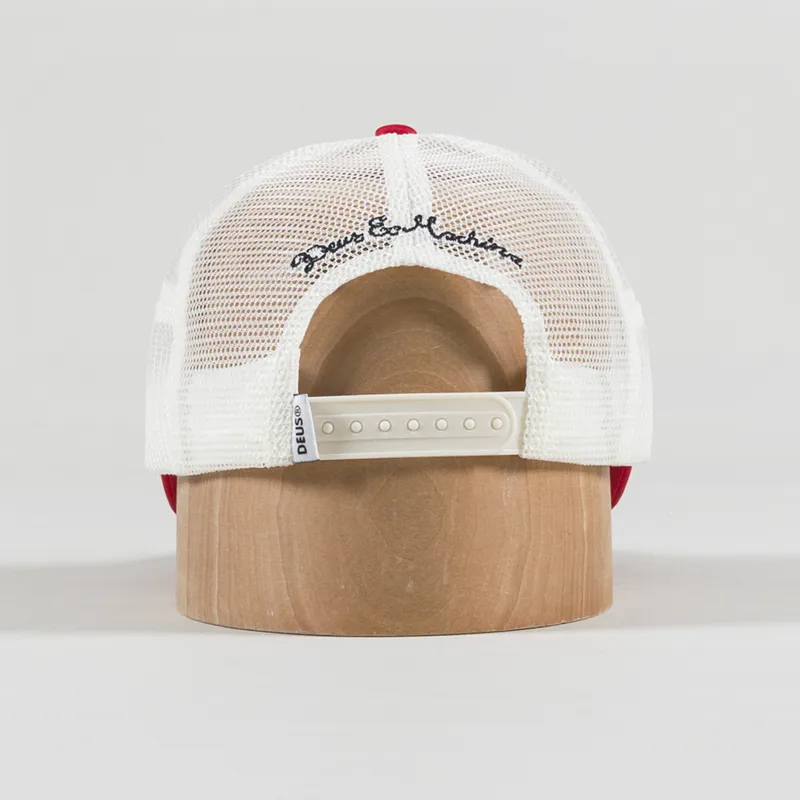 Deus Ex Machina Flags Trucker Cap Red-1