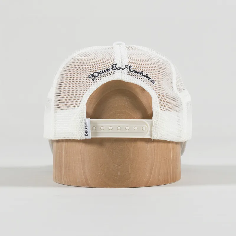 Deus Ex Machina Flags Trucker Cap White-3