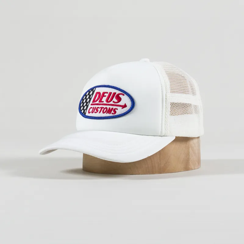 Deus Ex Machina Flags Trucker Cap White