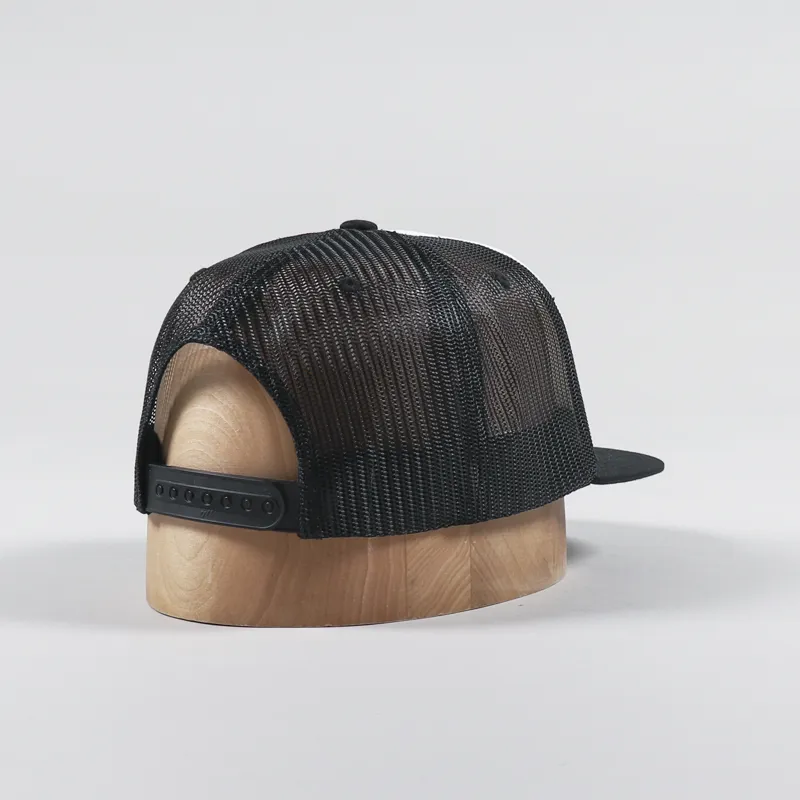 Ace Trucks Flags Trucker Hat Black White-1