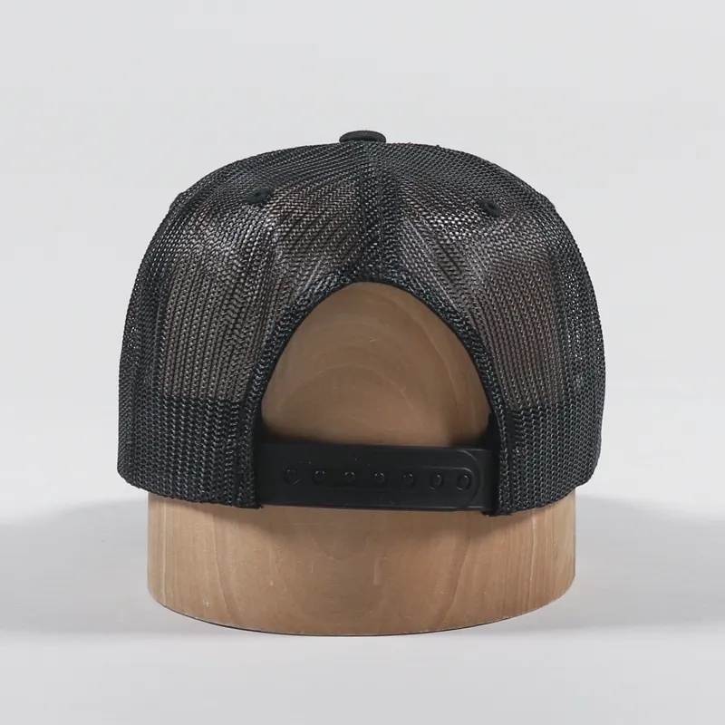 Ace Trucks Flags Trucker Hat Black White-3