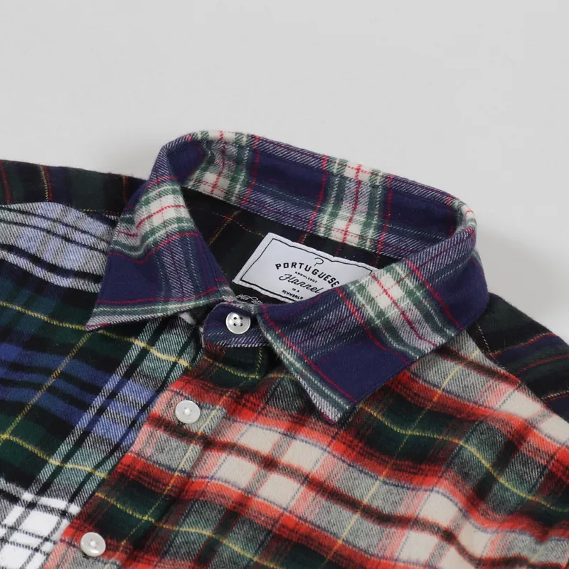Portuguese Flannel Patch Shirt Multi-7