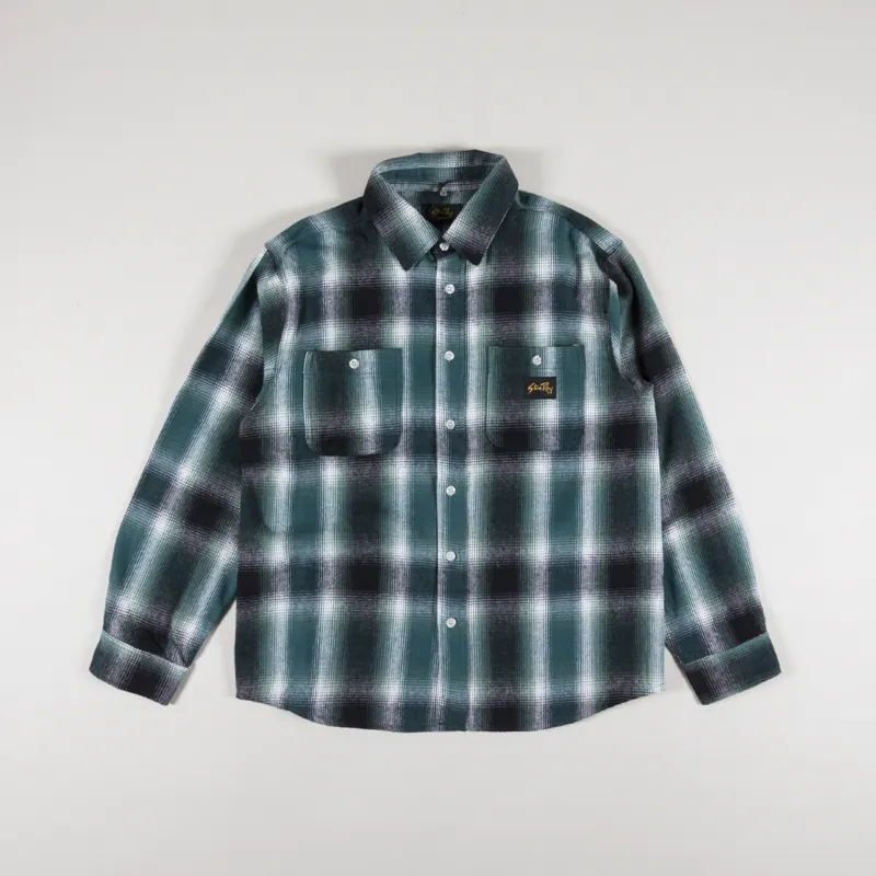 Stan Ray Flannel Shirt Pine Green Plaid