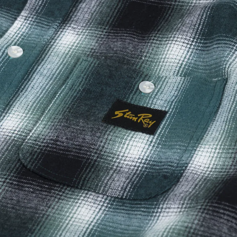 Stan Ray Flannel Shirt Pine Green Plaid-5