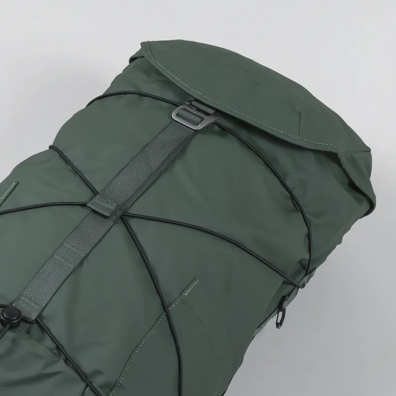 Elliker Wharfe Flap Over Backpack 22L Green-2