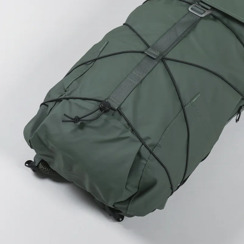 Elliker Wharfe Flap Over Backpack 22L Green-4