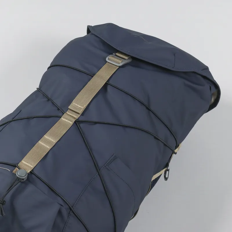 Elliker Wharfe Flap Over Backpack 22L Navy-2