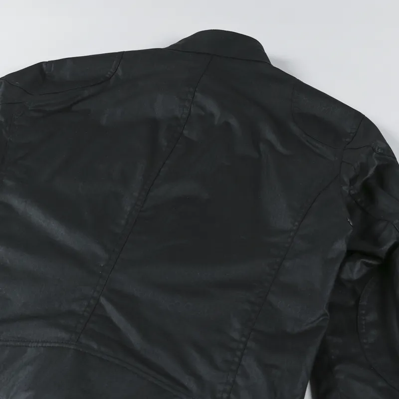 Belstaff Flash Racemaster Jacket Black Neon Yellow-10