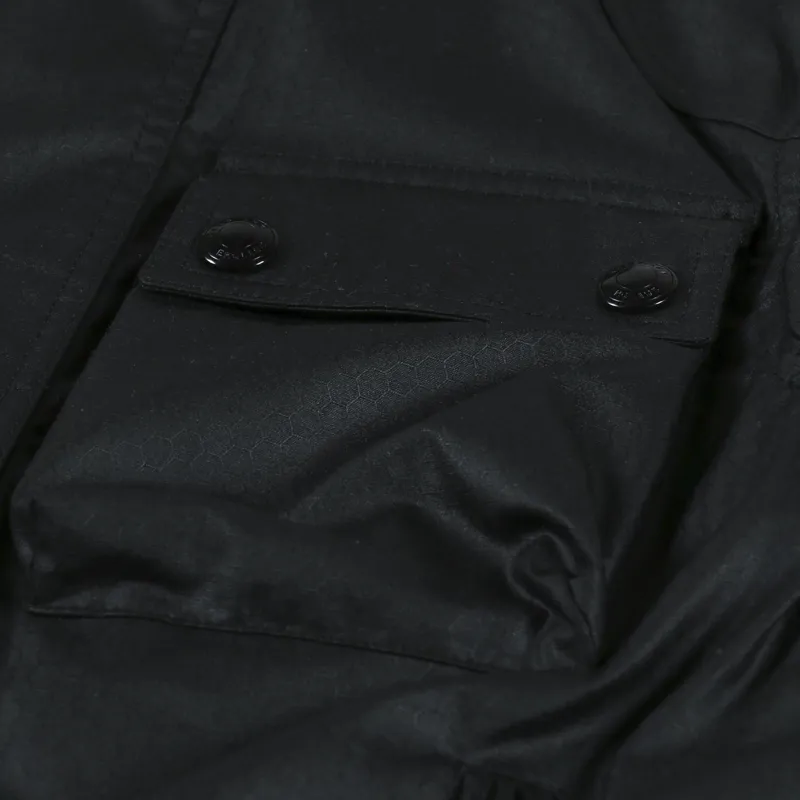 Belstaff Flash Racemaster Jacket Black Neon Yellow-4