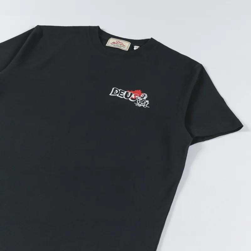 Deus Ex Machina Flash T Shirt Black-3