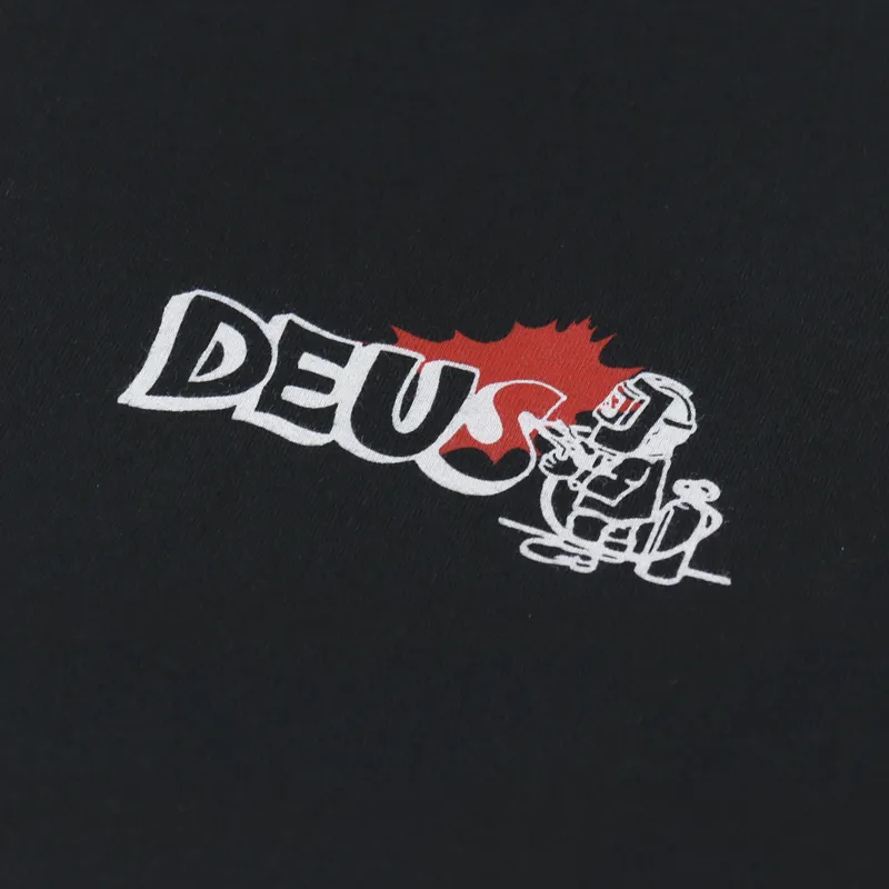 Deus Ex Machina Flash T Shirt Black-5