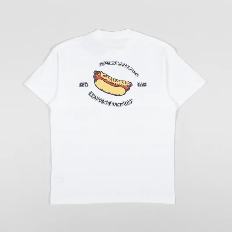 Carhartt WIP Flavor T Shirt White