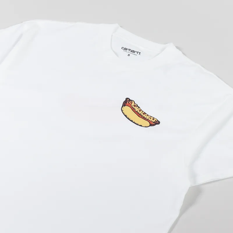 Carhartt WIP Flavor T Shirt White-3