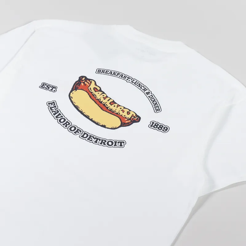 Carhartt WIP Flavor T Shirt White-2