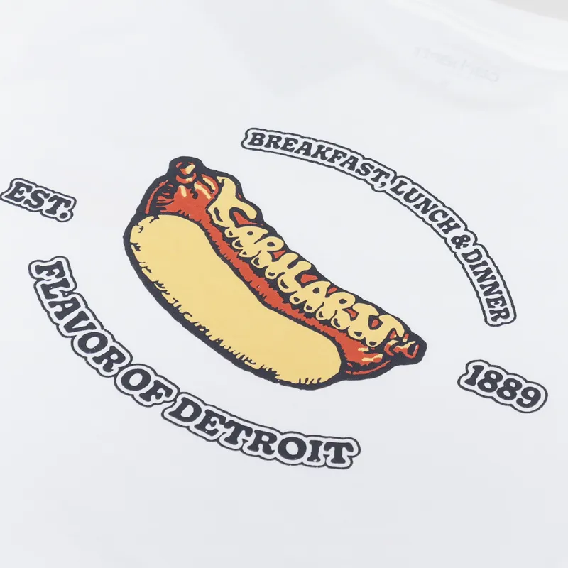 Carhartt WIP Flavor T Shirt White-4
