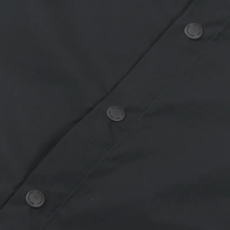 And Wander Fleece Base Long Sleeve Shirt Charcoal-4