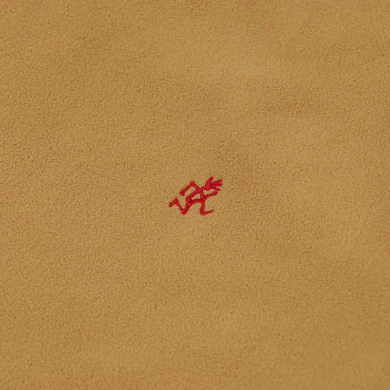 Gramicci Fleece Crew Neck Sweatshirt Mustard-5