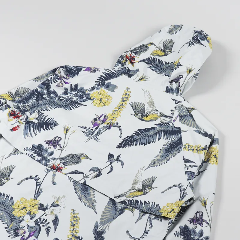 Columbia Field Creek Fraser Waterproof Jacket Sea Salt Wildlife Guide Print-8