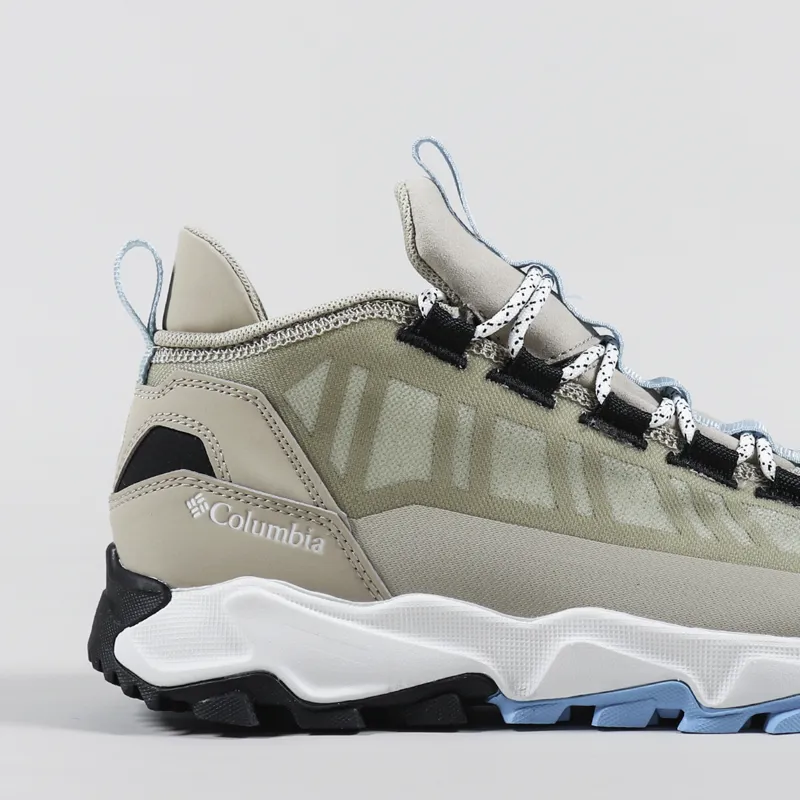 Columbia Flow Borough Low Shoes Ancient Fossil Cyan Blue-5