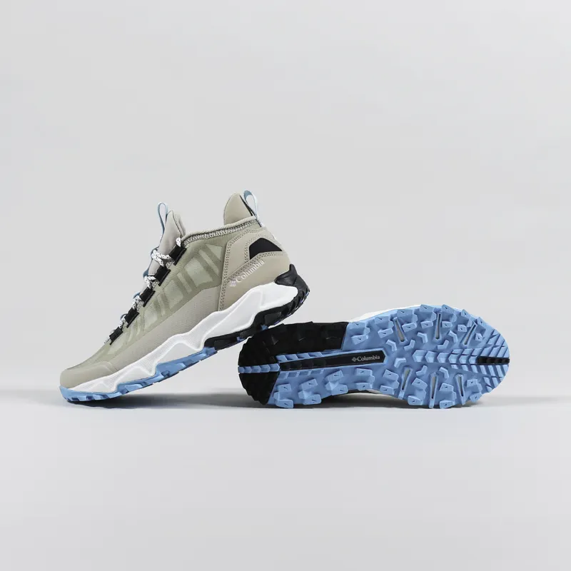 Columbia Flow Borough Low Shoes Ancient Fossil Cyan Blue-1