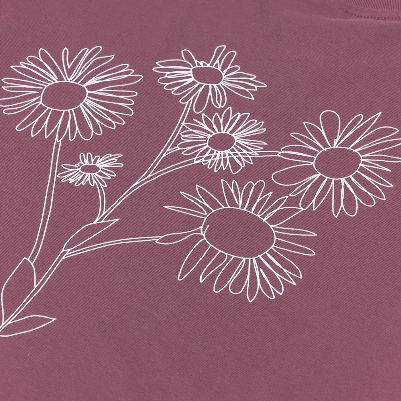 Working Class Heroes Spring Flowers T Shirt Hibiscus Rose-4