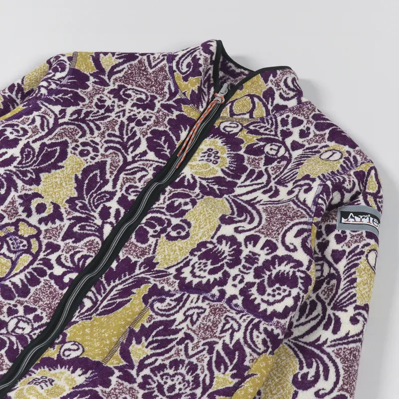 Aries Fleur Fleece Zip Through Fleece Multi-3