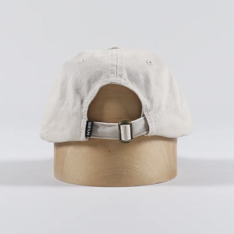The Quiet Life Flower Dad Hat Tan