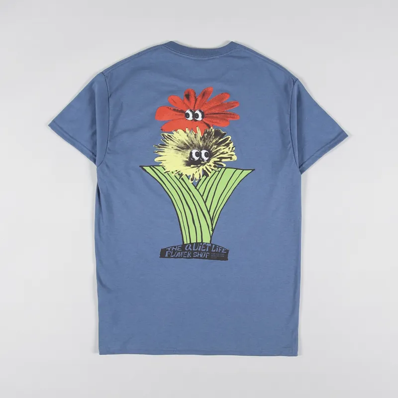 The Quiet Life Flower Shop T Shirt Slate