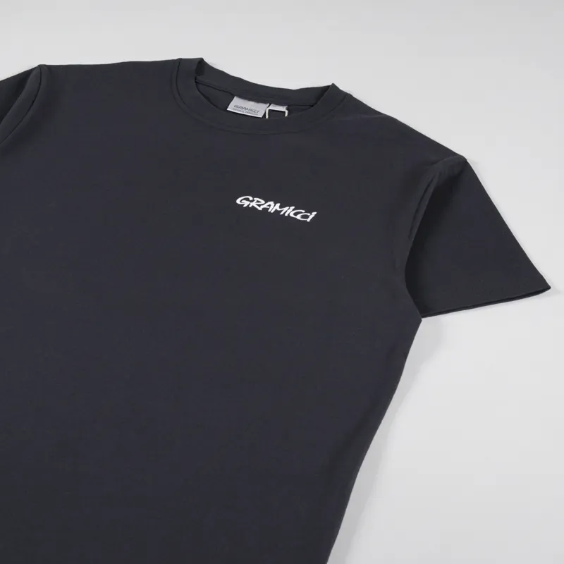 Gramicci Flower T Shirt Vintage Black-3