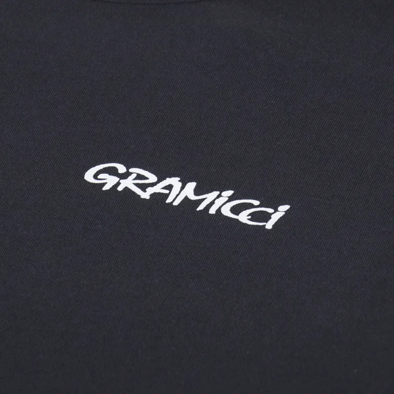 Gramicci Flower T Shirt Vintage Black-5