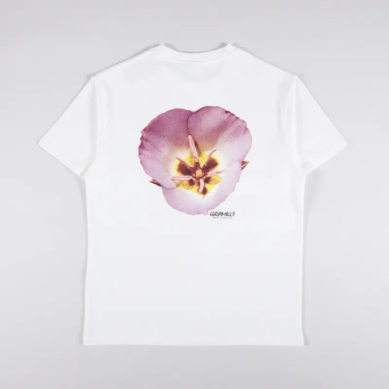 Gramicci Flower T Shirt White