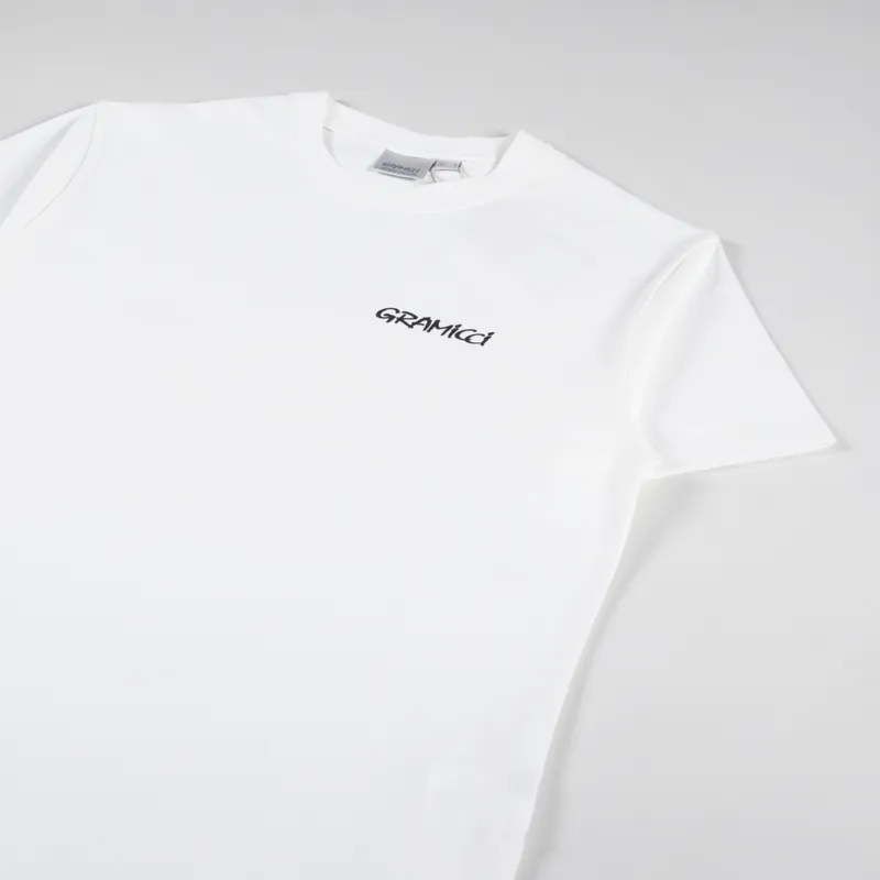 Gramicci Flower T Shirt White-3