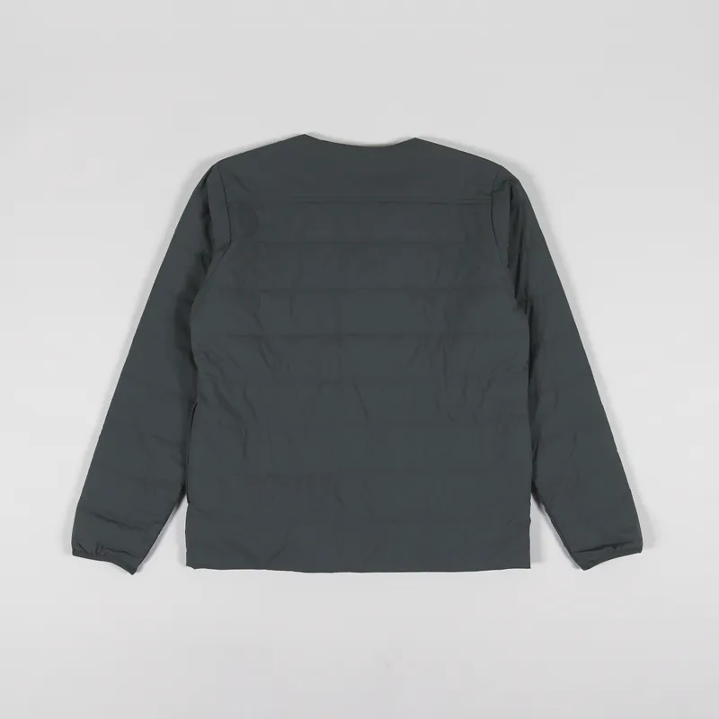 Snow Peak Womens Flexible Insulated Cardigan Fog-3