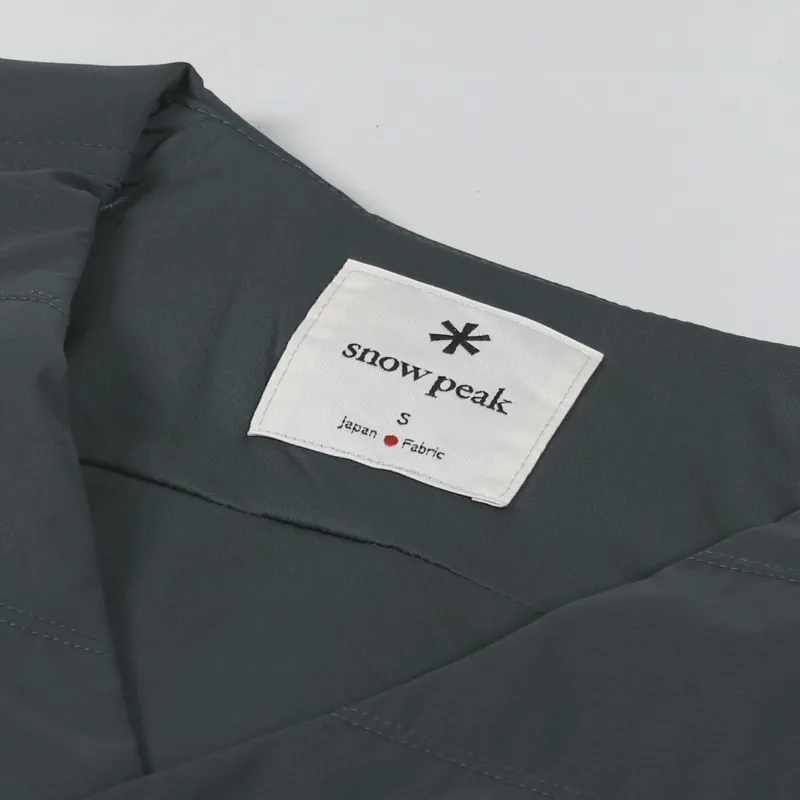 Snow Peak Womens Flexible Insulated Cardigan Fog-9