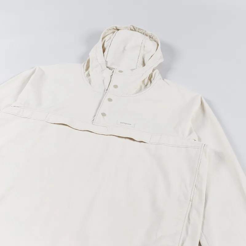 Patagonia Mens Funhoggers Pullover Anorak Undyed Natural White