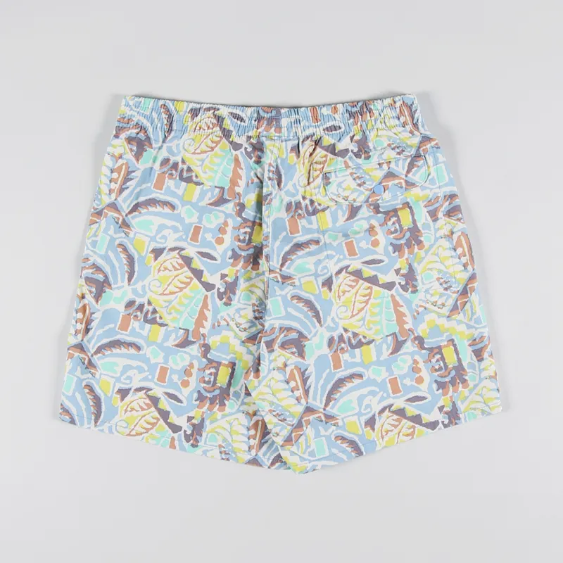 Patagonia Funhoggers Shorts Thriving Planet Lago Blue-1