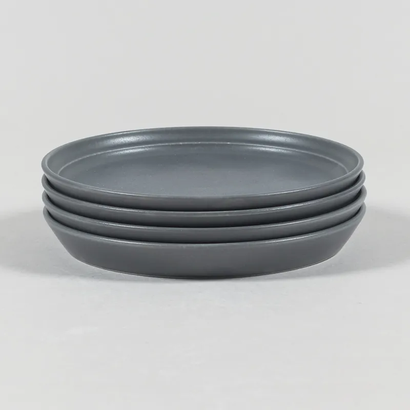 Kinto FOG Plate 160mm Dark Grey 4 Piece