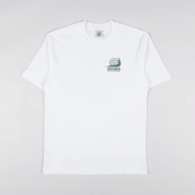 Hikerdelic Follow The Trail T Shirt White-1
