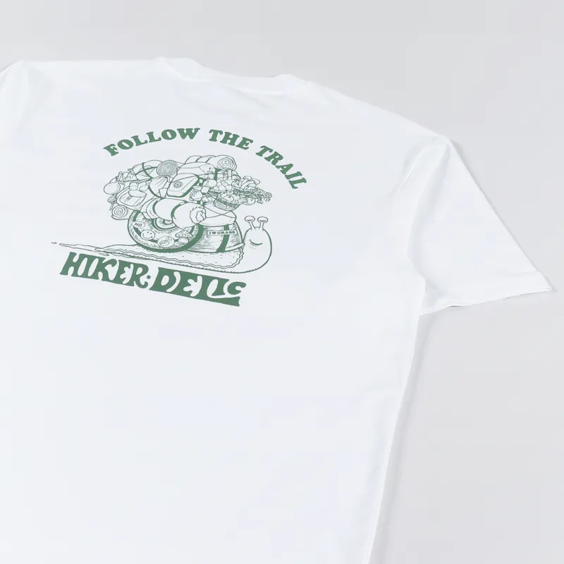 Hikerdelic Follow The Trail T Shirt White-4