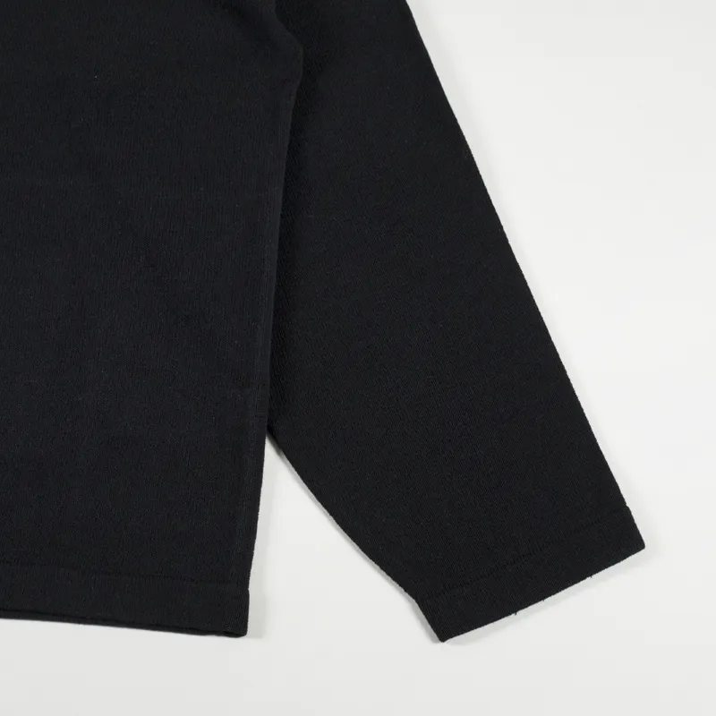Stussy Football Sweater Black-3
